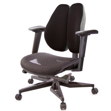 GXG 大網座 低雙背工學椅(電競腳/2D手遊休閒扶手)  TW-3075 KG2JM