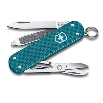 VICTORINOX 瑞士維氏 Wild Jungle 經典鋁合金湖水藍 0.6221.242G