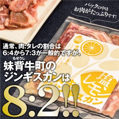 ふるさと納税 妹背牛町 妹背牛ラムジンギスカン塩レモン(1,000g)　AA022