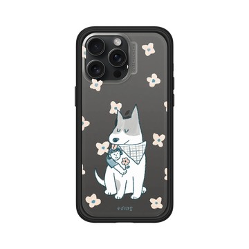 iPhone 15 Pro Max Mod NX 黑 - 小犬工作室 The little K9s - I'm with you（狗款）