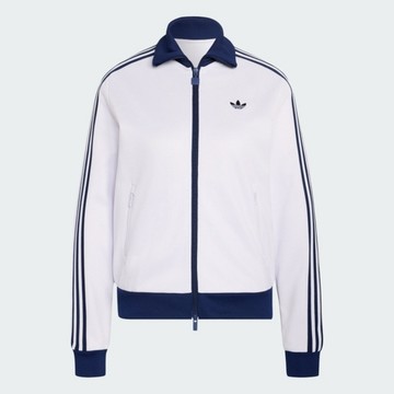 Adidas 愛迪達 Beckenbauer Tt KX4263 女 立領外套 運動外套 休閒穿搭 經典 白