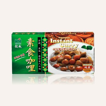 [家速配]榖盛素食咖哩 220g