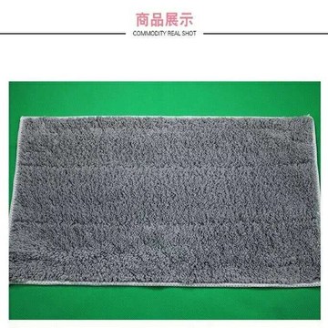 夾固式平板拖布替換布平拖配布加厚把布干濕兩用鋼夾布毛巾布