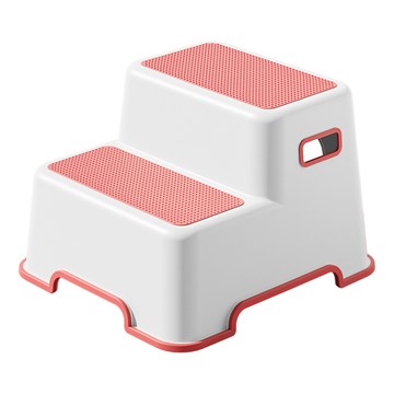 兒童防滑階梯椅 雙層 粉色  1個