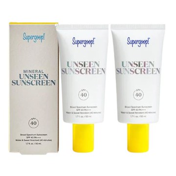 Supergoop 隱形妝前防曬乳 SPF40 PA+++ 50ml*2入組-公司貨