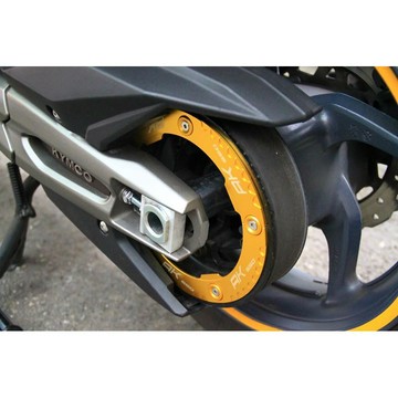 老虎摩托 AK550 AK575 PREMIUM 光陽重機 KYMCO 高質感 鋁合金 後皮帶輪裝飾盤 現貨