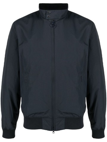Barbour - Royston bomber jacket - men - Cotton/Polyamide/Polyester/Polyurethane - XL - Black