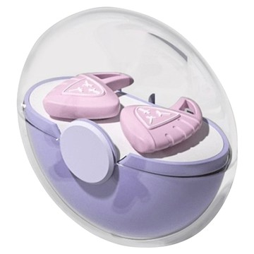 SUNORO 牛角降噪睡眠耳塞 矽膠隔音聲學濾波器 紫色  1組  2個裝