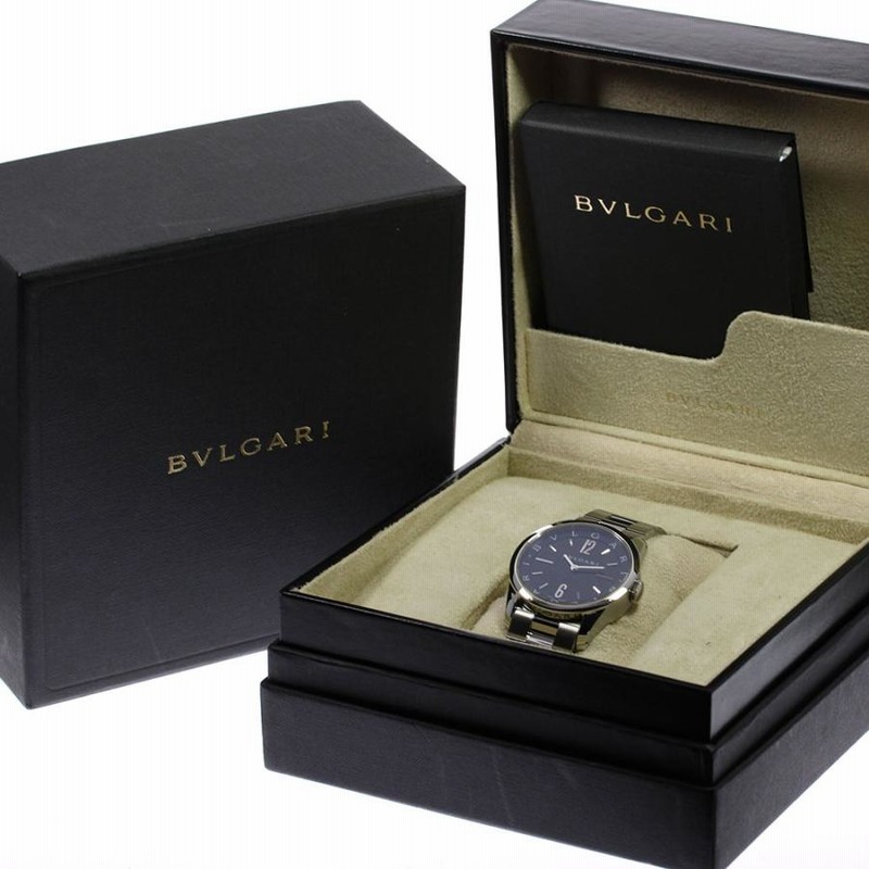 ☆良品☆箱・保証書付き【BVLGARI】ブルガリ ソロテンポ ST37S