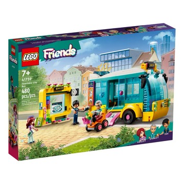 盒損特價！【台中翔智積木】LEGO樂高 Friends系列 41759 心湖城公車