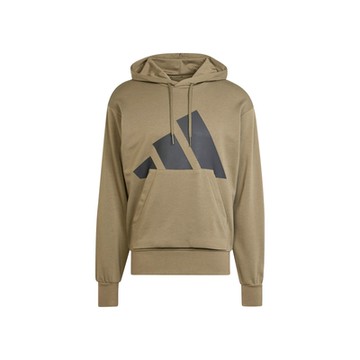 Adidas M BL FT HD 男款 綠黑色 運動 休閒 帽T 連帽 落肩 口袋 上衣 長袖 JE8892