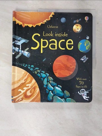 【書寶二手書T6／少年童書_DKN】Look Inside Space (硬頁書)