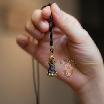 【開運館】 祈福 🔔開光 復古銅合金隨身佛掛件民族風古法設計好運寓意復古民族風吊墜項鍊招財 平安 偏財 辟邪 擋災
