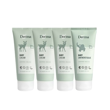 Derma 寶寶護理四入組