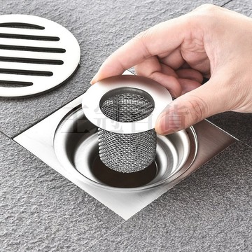台灣出貨🐏不銹鋼地漏網 不銹鋼地漏 下水道過濾網 防毛髮 地漏 廚房 衛生間 過濾網 洗水池雜物過濾網罩 防臭地漏