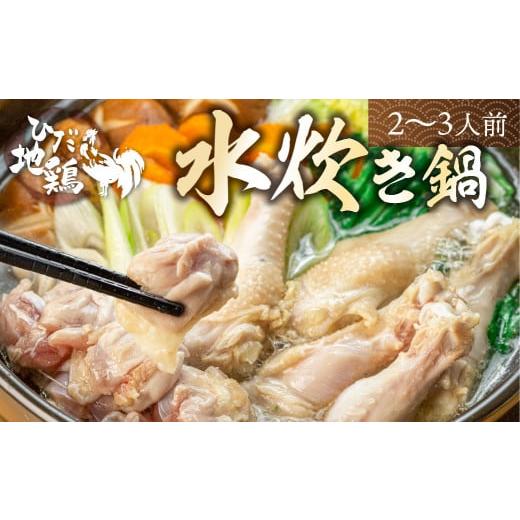 ふるさと納税 岐阜県 飛騨市 飛騨地鶏の水炊き鍋 2〜3人前  スープ・ラーメン付