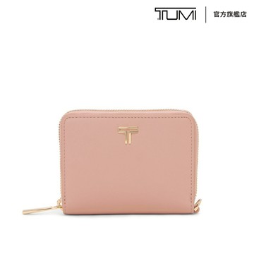 BELDEN SLG 三摺全拉鍊皮革錢包-腮紅