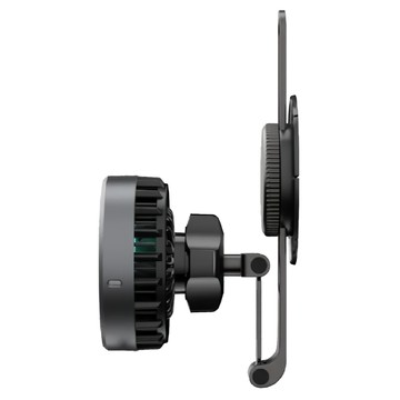 MAGEASY MagMount Qi2 智慧冷卻車用手機支架 數位中控螢幕款  太空灰  MCGIPH301SG24
