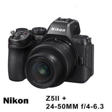 Nikon Z5II單機身 +NIKKOR Z 24-50mm F4-6.3 單鏡組* (中文平輸)