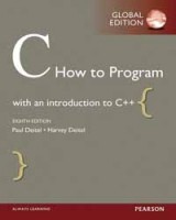 C HOW TO PROGRAM 8/E (G-PIE)[二手書_良好]