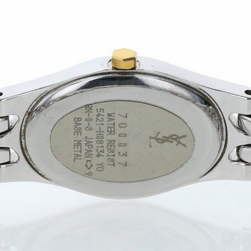 イヴサンローラン オーバル 5421-H08134 腕時計 イヴサンローラン YVESSAINTLAURENT オーバル 5421-H08134