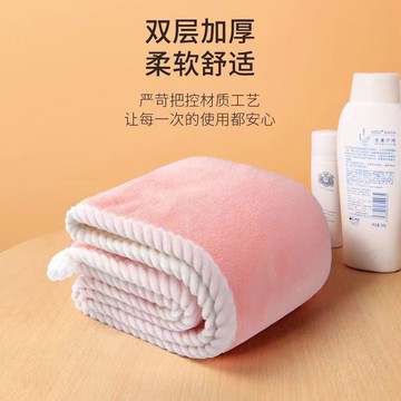 🔥臺灣出🔥雙層加厚幹發帽速超強吸水毛巾頭巾頭髮洗頭浴帽幹發帽速乾洗發巾