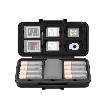 JJC 多功能儲存盒JBC-K3(記憶卡/電池/18650/退卡針)