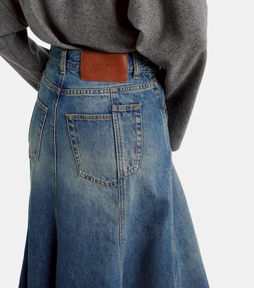 Victoria Beckham Denim midi skirt