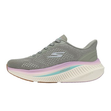 Skechers 健走鞋 Go Walk Max Cushioning Arch Fit 女鞋 灰 緩震 輕量 125581WSAGE