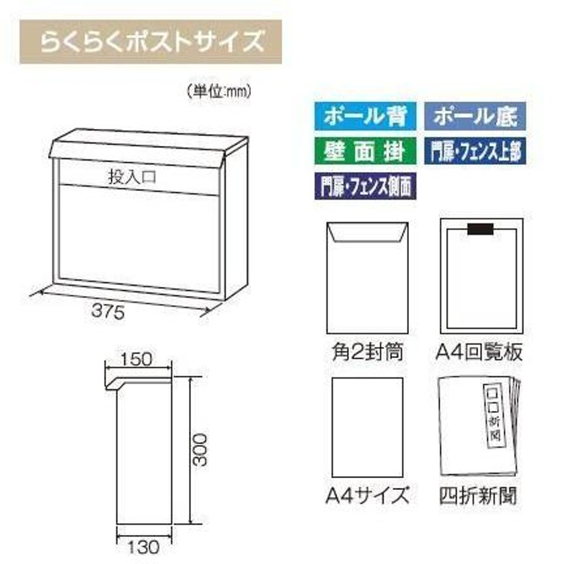 KGY らくらくポストSGT-2000 | LINEショッピング