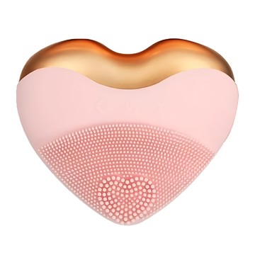 O beauty 奧緹 甜心提拉淨膚儀/防水深層潔淨洗臉按摩器  粉紅色  UFS-030