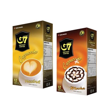 G7 卡布奇諾咖啡 24盒(箱購)-2口味任選