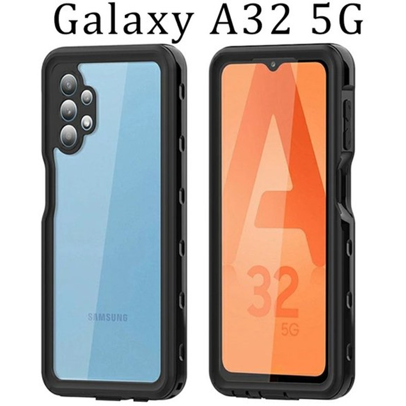 Galaxy A32 5g 薄型 軽量 耐衝撃 防水ケース ギャラクシー エー32 5g 台風対策 浸水対策 全面保護 耐久性 かっこいい 温泉 水泳 スマホ カバー 通販 Lineポイント最大0 5 Get Lineショッピング