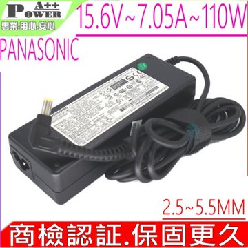 Panasonic松下 15.6V 7.05A 110W 充電器 FZ-55 CF-54 CF-53 CF-52 CF-30 CF-33 CF-31 CF-19 CF-D1 CF-AA5713A M8