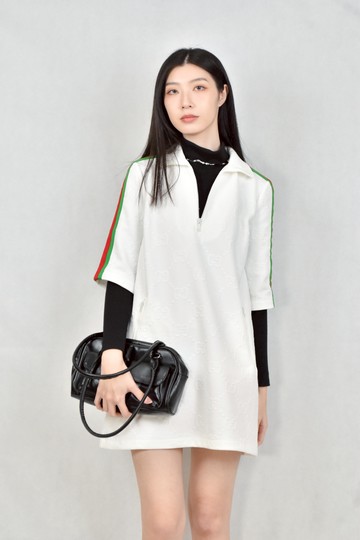 (XS（含）以下) gucci白色洋裝