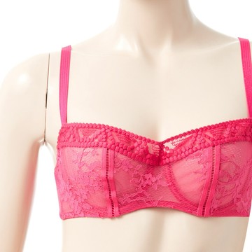 【Passionata】Olivia_1/2網紗無襯內衣_B-D罩杯(49J10_025桃花粉紅)