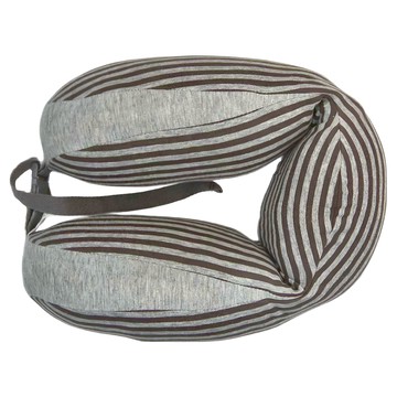 PATTO RABBIT 百特兔 長型乳膠頸枕  65 x 15 x 15cm  咖啡色