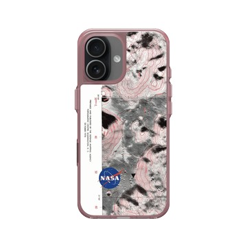 iPhone 17 Clear (相機按鈕) 晶醺玫 - NASA - 阿波羅17號著陸點