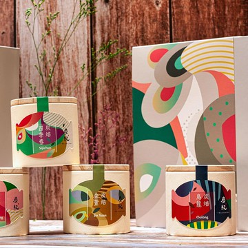 【炭紀 TEAGRAPHY 】炭索四季茶敘禮盒(50克4罐)