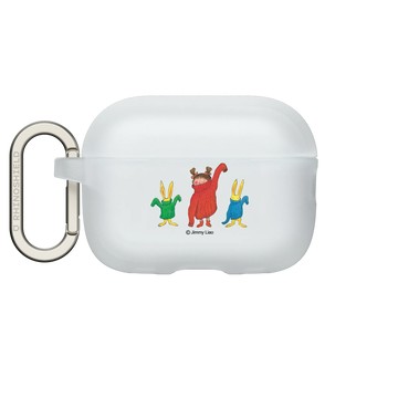 AirPods Pro 2 AirPods Case 透明 - 幾米 Jimmy Liao - 兔子系列-大毛衣
