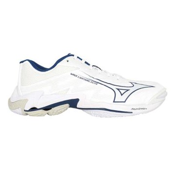 MIZUNO WAVE LIGHTNING ELITE 男排球鞋-運動 V1GA260055 白丈青