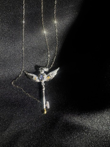 來點魔法。 坦桑石 丹泉石 海洋之心 項鏈 墜子