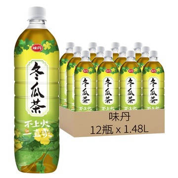 味丹 冬瓜茶  1.48L  12瓶