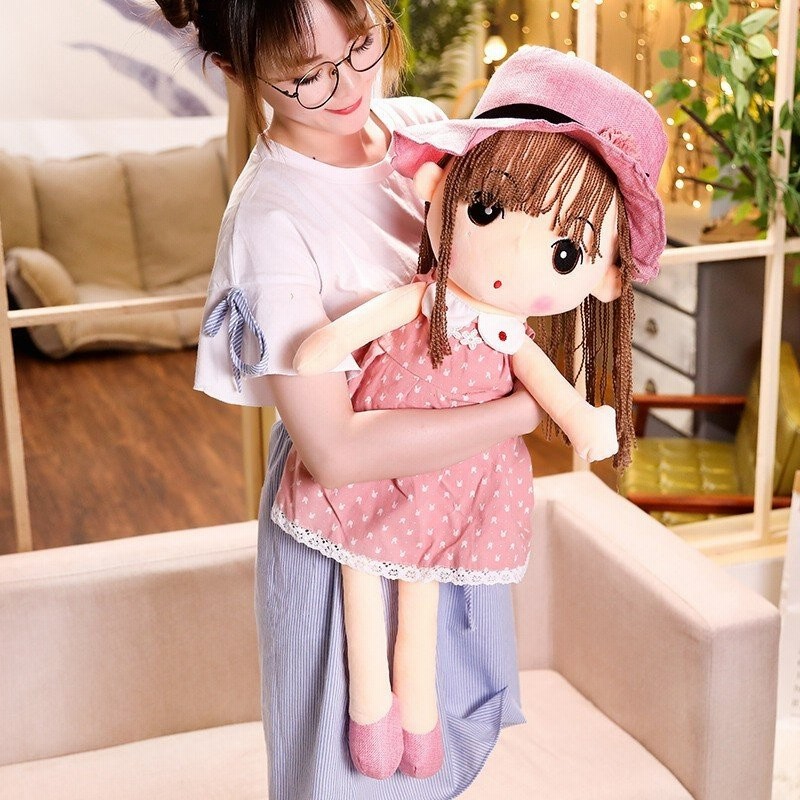 人形 女の子 ぬいぐるみ おもちゃ 可愛い プレゼント ギフト ふわふわ ドール 人形 帽子掛け 誕生日 プレゼント 60cm 通販 Lineポイント最大get Lineショッピング