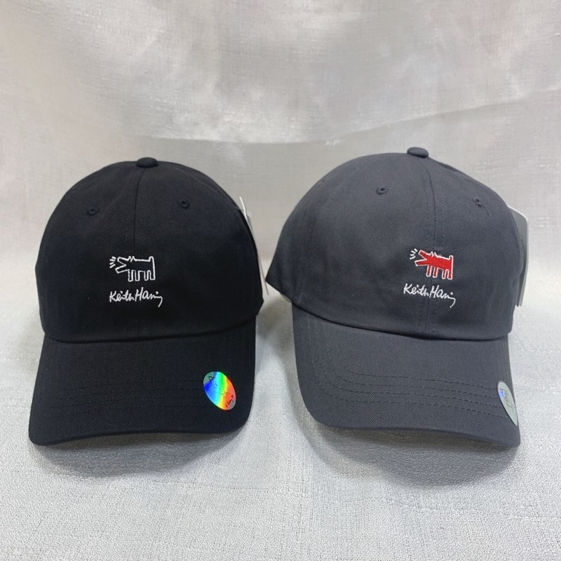 帽子 キャップ ハット キースへリング Keith Haring ローキャップ 日よけ 人気 おしゃれ ブランド カジュアル ストリート 犬 チャコール 通販 Lineポイント最大5 0 Get Lineショッピング