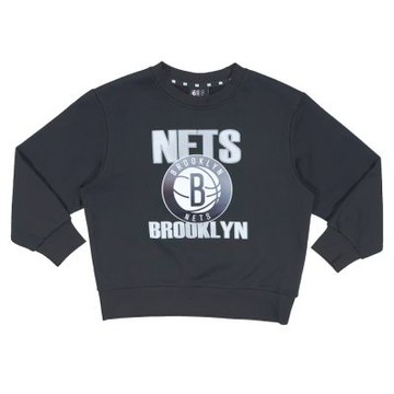 NBA 兒童/青少年 正面隊徽 大學TEE 長袖上衣 籃網隊