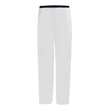捷華 分離式雨衣下褲 彈性褲腰 加長褲腳 透氣  白色  XXL