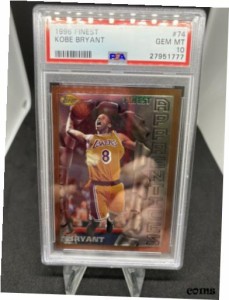 トレーディングカード 1996 Topps finest #74 Rookie Card Kobe Bryant