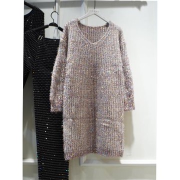 清貨撿漏韓版寬松慵懶風百搭通勤針織外套毛衣女春秋季新款上衣潮