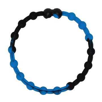 ［不咬髮髮圈］美國 Pro Hair Tie 扣環髮圈-黑藍色(Black/Blue) 綁髮神器 不咬髮 碰水不發臭